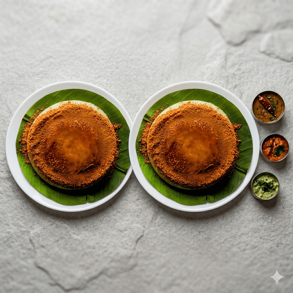 Podi Ghee Idli Set