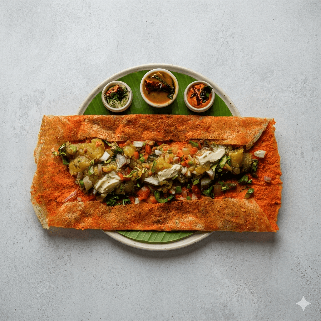 Mysore Butter Masala Dosa