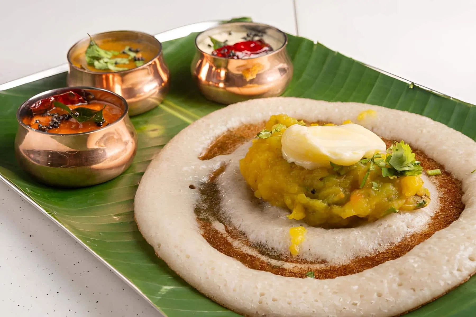 Open Plain Dosa