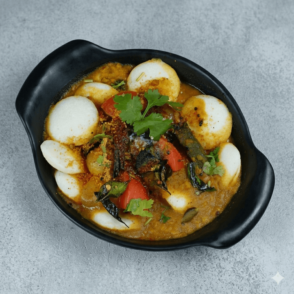 Mini Idli Sambar